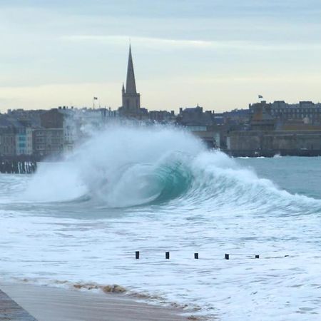 Plage-Sillon-Thalasso-Intra Muros Saint-Malo Eksteriør billede
